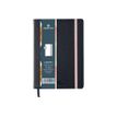 Oberthur Carmen - Carnet de notes souple A6 - ligné - anthracite