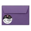 3329680266061-Pollen - enveloppe - International C6 (114 x 162 mm) - côté ouvert - violet - pack de 5-Avant-0