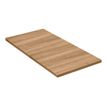 3483600722676-Top pour caisson bout de bureau YES ! - L42xP80 cm - Merisier-Angle gauche-0