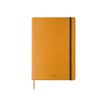 Oberthur Carmen - Carnet de notes souple A5 - uni - moutarde