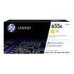 0889894325433-HP 655A - jaune - cartouche laser d'origine-Avant-4