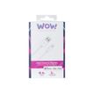 3571211395270-Bigben Wow - câble de charge et de synchronisation USB/Connectique Lightning - 2 m - blanc-Avant-1