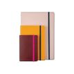 Oberthur Carmen - Carnet de notes souple A6 - ligné - 200 pages - marron glacé