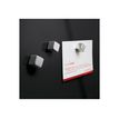 4004360887741-Sigel Artverum - Tableau magnétique en verre - 48 x 48 cm - noir-Gros plan-2