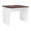 Bureau - YES ! - 80 cm - pieds panneaux - Chêne royal