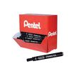 3474372220552-Pentel PEN N50 - Pack de 36 marqueurs permanents - pointe ogive - noir-Angle droit-1