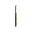 3108722400720-Oberthur Séquoia - Stylo plume chêne / chrome-Angle gauche-1