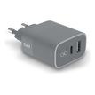3571211490272-Force Power - Double Chargeur secteur pour smartphone - 45W (30+12W) - Power Delivery - GaN-Angle gauche-0