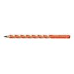 4006381494687-STABILO Easy Graph - Crayon à papier HB - pour droitier - orange-Angle gauche-0