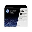 0885631277102-HP 55X - Pack de 2 - noir - cartouche laser d'origine-Avant-0