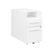 Caisson bout de bureau 80 cm - YES ! - top bois chêne royal