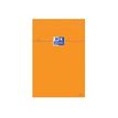 Oxford - Pack de 10 Blocs notes - 10 x 15 cm - 160 pages - petits carreaux - 80g - orange
