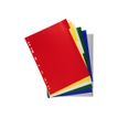 3141870000831-Exacompta - Intercalaire 6 positions - A4 Maxi - polypropylène coloré-Avant-0
