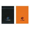 Hamelin - Bloc notes Direction - A4 - 200 pages - petits carreaux - noir ou orange