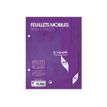 3210330020846-Clairefontaine Calligraphe 7000 - feuilles simples 17 x 22 cm - 100 pages - grands carreaux (Seyes-Avant-0