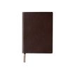 Oberthur - Carnet de notes en cuir - A6 - brun