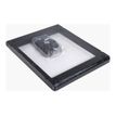 9002491326714-Exacompta Office - Roulettes pour armoire à tiroirs - noir-Angle gauche-9