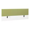 3483600719546-Écran de séparation pour bureau YES ! - L120 x H60 - tissu kiwi-Angle gauche-0