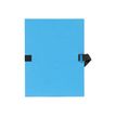 3130630007227-Exacompta - Chemise à sangle - bleu-Avant-0