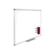 3219913333021-Juvénilia - Tableau blanc laqué 90 x 180 cm - magnétique-Angle gauche-0
