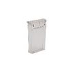 3660412026691-Promocome - Porte brochures extérieur 1/3 A4 - avec couvercle rabattable - à fixer au mur-Angle gauche-0