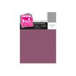 Pickup - Carton de lin - A4 (210 x 297 mm) - 215 g/m² - 10 feuilles - bordeaux