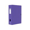 3045058207022-Oxford Memphis - Boîte de classement plastique - dos 80 mm - disponible dans différentes -Angle gauche-1