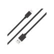 3571211495376-Bigben Connected - Câble USB A/USB C - 2 m - 3A - Recyclé - Noir-Avant-0