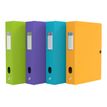 3045058207022-Oxford Memphis - Boîte de classement plastique - dos 80 mm - disponible dans différentes -Angle gauche-0