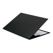 3338805000596-L'Agenda Moderne Satiny - Sous-main à rabat - 56 x 38 cm - noir - Quo Vadis-Angle gauche-0