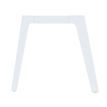 3253310162310-Bureau simple STEELY - L140 cm - Bureau suivant - Pieds blanc - plateau imitation Erable--1