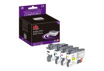 Cartouche compatible Brother LC427XL - pack de 4 - noir, cyan, magenta, jaune - Uprint
