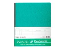 Exacompta - Registre Départ courrier - 32 x 27 cm
