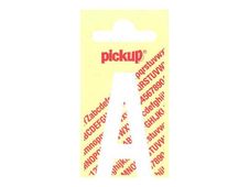 Pickup - Étiquette autocollante - 150 mm - Lettre A - blanc mat