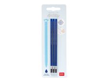 Legami - Pack de 3 recharges pour stylo à encore gel - bleu