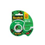 Scotch Magic - Distributeur avec ruban adhésif - 19 mm x 25 m + 5 m gratuit - invisible