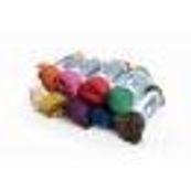 Maildor - Pelote de raphia naturel - ruban d'emballage 50 g - rouge