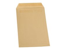 GPV ÉCONOMIQUE - Enveloppe kraft - 229 x 324 mm - autocollant - doublure de couleur - brun - pack de 250