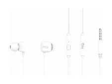 JAYM - écouteurs Jack 3.5mm - Intra-auriculaire - avec Télécommande et Micro - Blanc