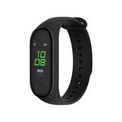Forever Fitband - Montre connectée avec fréquence cardiaque -noir