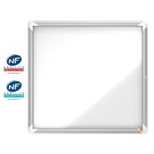 Nobo - Vitrine intérieure 6 A4 (709 x 668 mm) - cadre aluminium fond métal