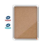 Nobo - Vitrine intérieure 4 A4 (494 x 668 mm) - fond liège
