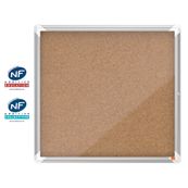 Nobo - Vitrine intérieure 6 A4 (709 x 668 mm) - fond liège