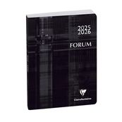 Agenda Metric - 1 jour par page - 12 x 17 cm - noir - Exacompta