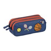 Trousse Championship - 2 compartiments - bleu - Viquel