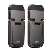 Support pour ordinateur portable - 2 pièces à coller  - noirs