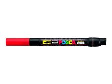 Posca - Feutre pinceau pointe souple - rouge