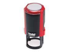 Trodat Printy 4630 - Tampon rond personnalisable avec 7 lignes de texte - zone d'impression diamètre 30 mm