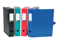 Viquel - Boîte de classement plastique - dos 40 mm - disponible dans différentes couleurs