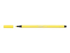 STABILO Pen 68 - Feutre pointe moyenne - jaune fluorescent